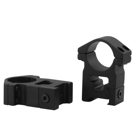1 Inch Picatinny-Style Hunting Scope Rings Matte High