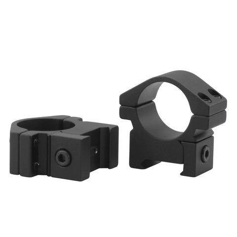 1 Inch Picatinny-Style Hunting Scope Rings Matte Low