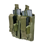 Double AR And Pistol Mag Pouch - Green