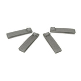 4" MOLLE Strap Pack of 4 - Gray