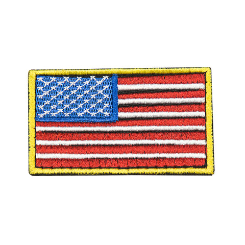 USA Flag Patch Embroid - Color