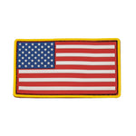 USA Flag Patch PVC - Color