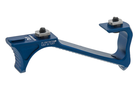 Ultra Slim Angled Foregrip, M-LOK®, Matte Blue
