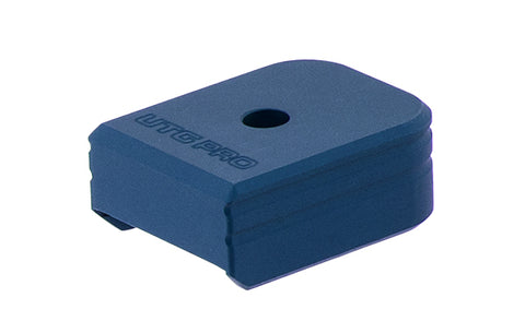 +0 Base Pad, Walther PPQ 9/40, Matte Blue Aluminum