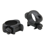 1 Inch Picatinny-Style Tactical Scope Rings Matte Low