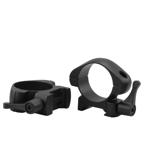 30mm Quick-Detachable Picatinny-Style Rings Matte Low