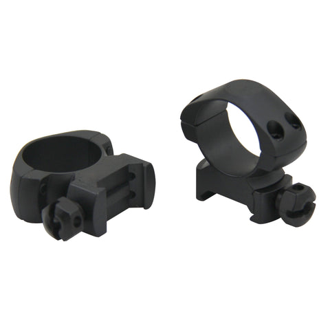 1 Inch Picatinny-Style Tactical Scope Rings Matte Medium